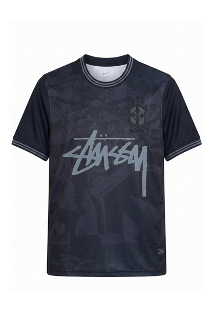 Brazil "Blackout" Limited Jersey x Stüssy