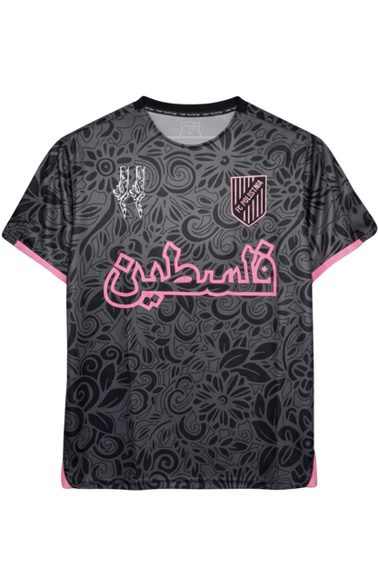 Palestine Home Jersey Black Pink