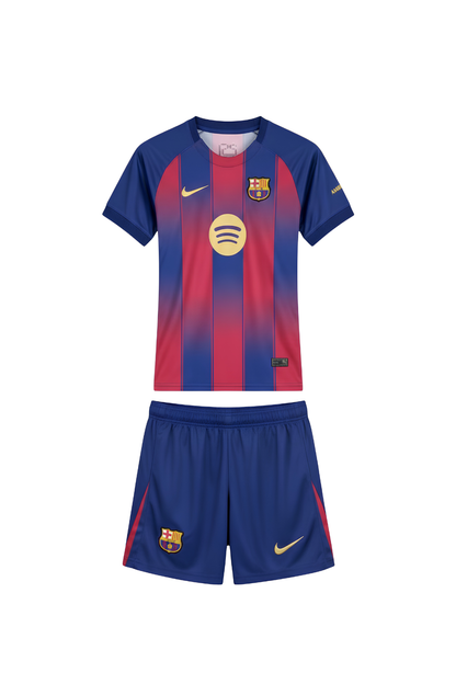 Barcelona Home Kit Kids Size 2025/2026